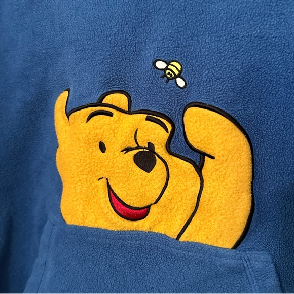 Vintage Disney Winnie the Pooh blue hoodie - Picture 2 of 6